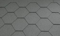 SBS modifikovaný asfaltový střešní šindel Katepal Classic KL - šedá