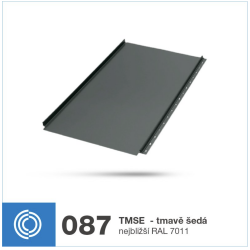 LINDAB - Plechová krytina SRP Click + SOUNDCONTROL - 0,5mm CLASSIC TMZE 874 (RAL 6003)
