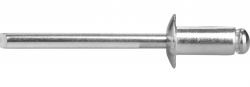 LINDAB - POP - Jednostranný lakovaný nýt s ocelovým trnem - CERN 015 (RAL 9005)