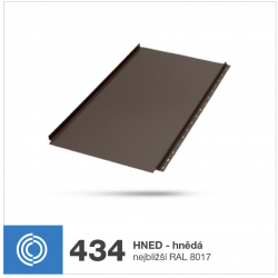 0,5mm CLASSIC HNED 434 (RAL 8017)