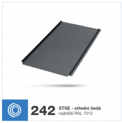 0,6mm Durafrost STRONG STSE 242 (RAL 7012)