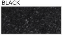 BLACHDOM MOON tašková tabule - 0,50mm, PE Granite Quartz: BLACK BLACHDOM PLUS