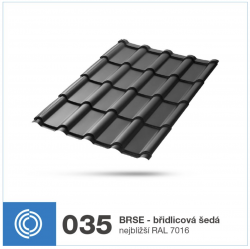 0,5mm CLASSIC BRSE 035 (RAL 7016)