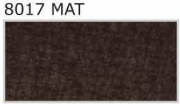 BLACHDOM Pultový hřebenáč - 0,50mm, PU STORM Mat: 8017 MAT BLACHDOM PLUS