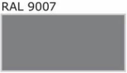 BLACHDOM Čelní lemování - okap - 0,50mm, PE Granite Quartz: BLACK BLACHDOM PLUS