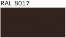 BLACHDOM PLUS - Vrut do dřeva - 4,8x35mm v barvě (250ks/bal) - RAL 3011, Rozměr: 4,8x35mm, Balení: 250ks OMAK ROOF
