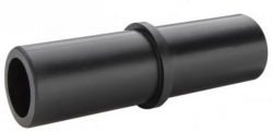 BLACHDOM PLUS Spojka trubky PVC - 30mm | černá