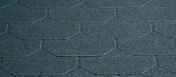 ISOLA asfaltový šindel TVAR KUTTET (modikovaný asfalt) - černá * Barva na objednávku.